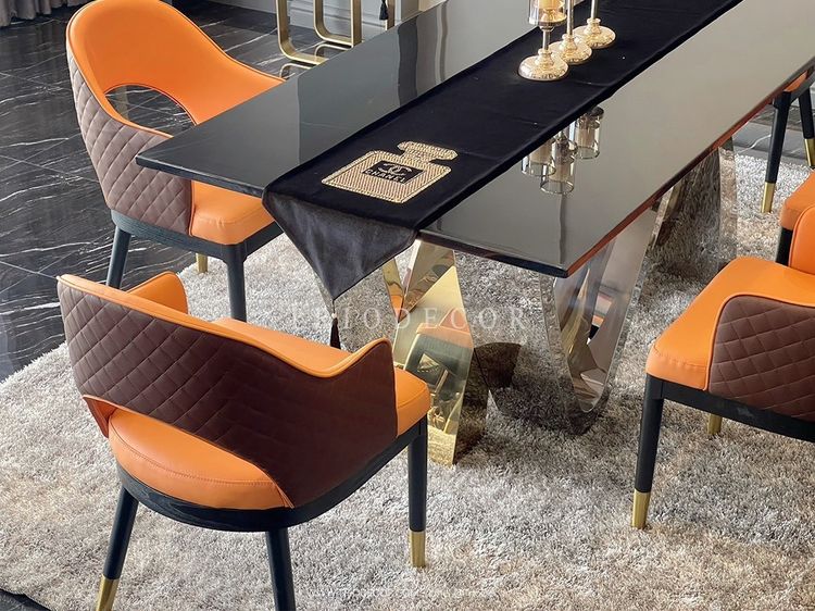 RODRIGO luxurious Italian chair เก้าอี้ทานอาหาร รุ่น โรดริโก รูปที่ 2