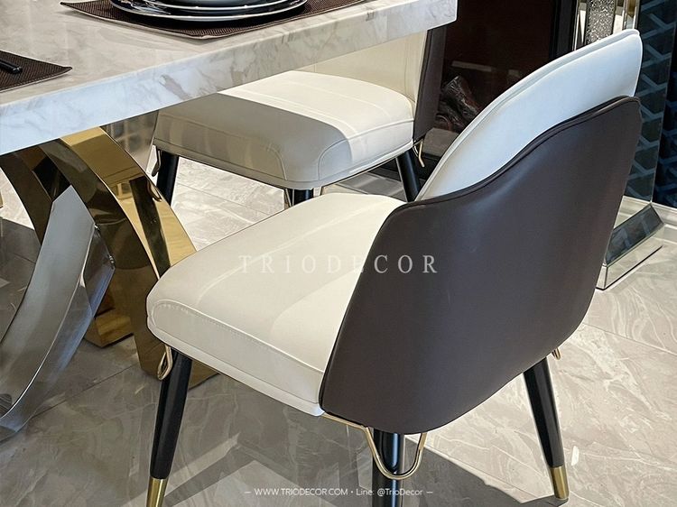 ROXANNE Light Luxury Dining Chair เก้าอี้ รุ่น ร็อกแซน รูปที่ 6