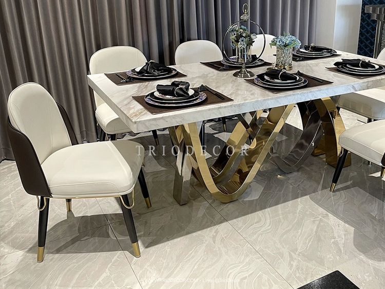 ROXANNE Light Luxury Dining Chair เก้าอี้ รุ่น ร็อกแซน รูปที่ 2