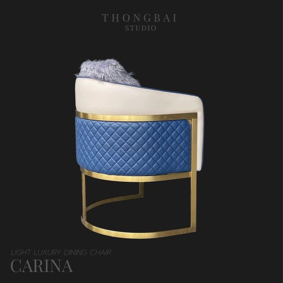 CARINA Light Luxury Dining Chair เก้าอี้หรู เก้าอี้อาหาร รุ่น คารินา รูปที่ 3