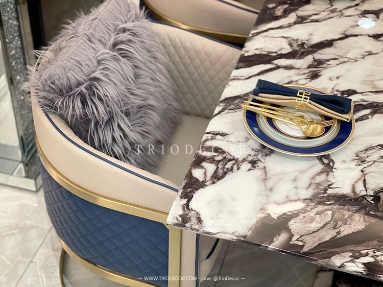 CARINA Light Luxury Dining Chair เก้าอี้หรู เก้าอี้อาหาร รุ่น คารินา รูปที่ 10