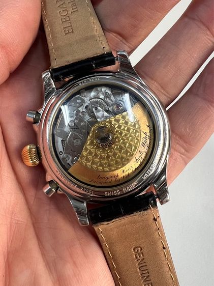 LONGINES Lindbergh จับเวลา ออโตเมติก 42 mm.  รูปที่ 4