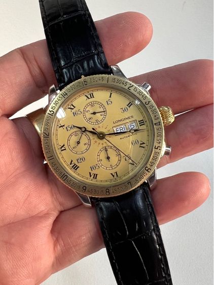 LONGINES Lindbergh จับเวลา ออโตเมติก 42 mm.  รูปที่ 3