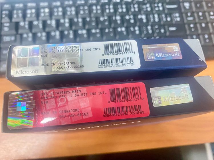 WINDOWS 11 PRO FPP (ENG  64 BIT FPP  USB)  ลิขสิทธิ์แท้ ยังไม่แกะ  2,500 บาท ส่งฟรี รูปที่ 2