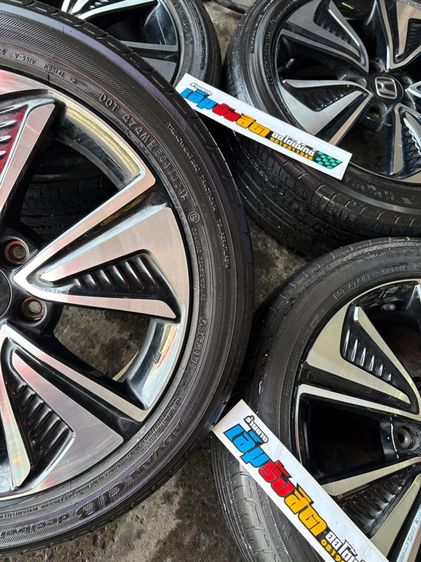 ล้อแม็กแท้ขอบ17 HONDA CIVIC 5รู พร้อมยางปี24 รูปที่ 7