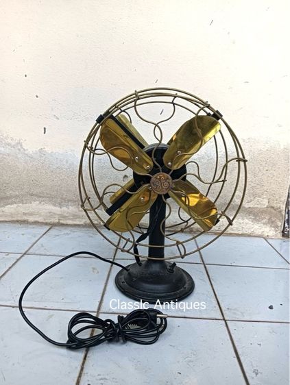 พัดลม สองหน้า ทองเหลืองB2