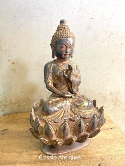 พระทิเบต ทองเหลืองสะสม รูปที่ 6