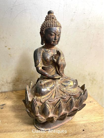 พระทิเบต ทองเหลืองสะสม รูปที่ 2