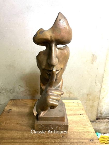 หน้ากาก ทองเหลือง สะสม