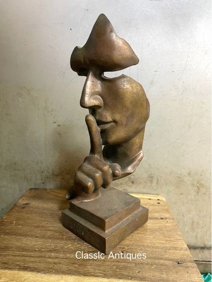 หน้ากาก ทองเหลือง สะสม รูปที่ 6