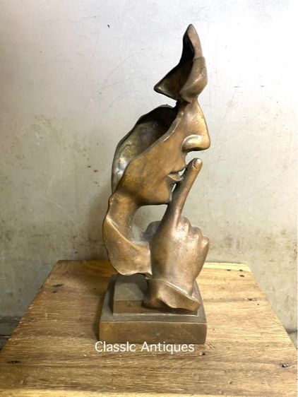 หน้ากาก ทองเหลือง สะสม รูปที่ 3