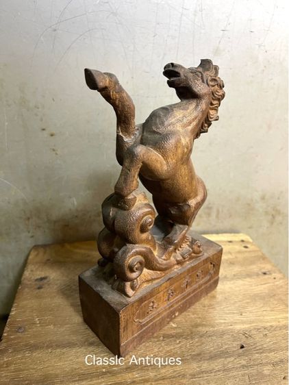 ม้า อาชา ไม้แกะสลักสะสม รูปที่ 3