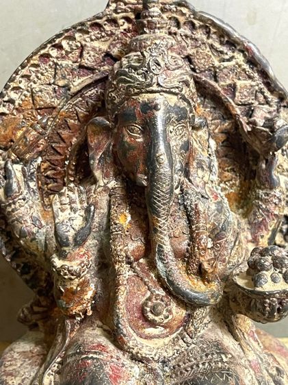 พระพิฆเนศ ทองเหลือง รูปที่ 3