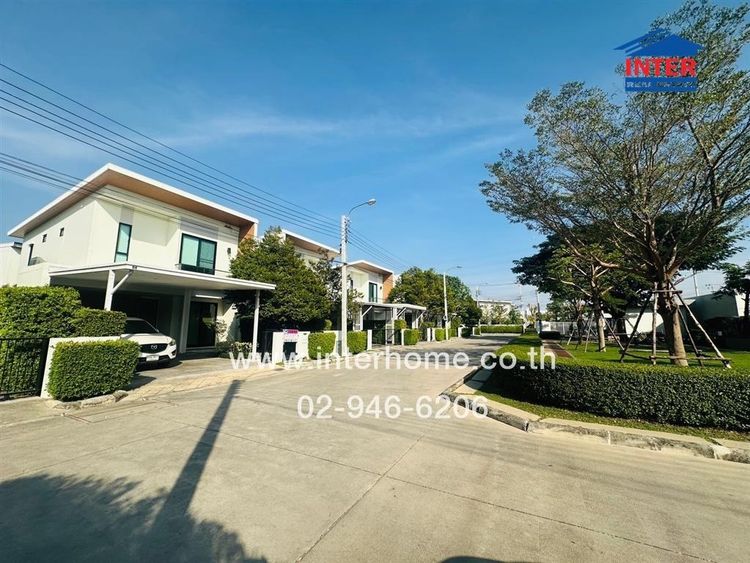 บ้านเดี่ยว 2 ชั้น 42.3 ตร.ว. หมู่บ้านโคโม่เบียงก้า บางนา ใกล้เมกาบางนา ถนนวงแหวน-กาญจนาภิเษก ถนนบางนา-ตราด บางพลี สมุทรปราการ