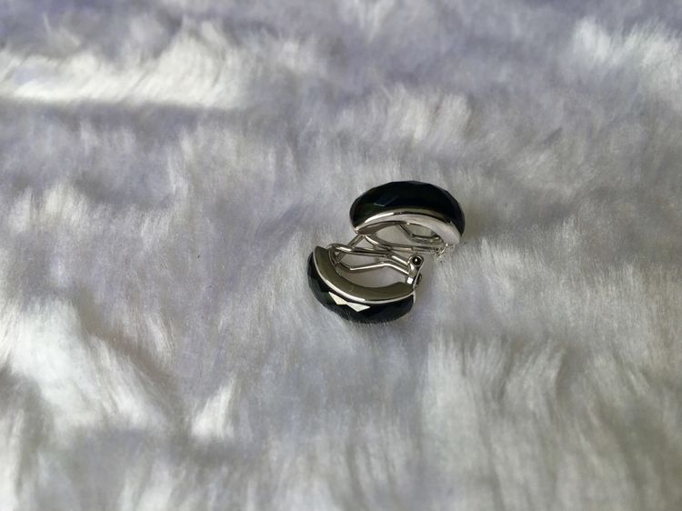  🛍️ ซื้อของ 👉 แถมฟรีเสื้อยืด 1 ตัว 🎁 ต่างหูนิล ต่างหูเงินแท้ 92.5 ชุบทองคำขาว ประดับพลอยนิลแท้กาญจนบุรี รูปที่ 5