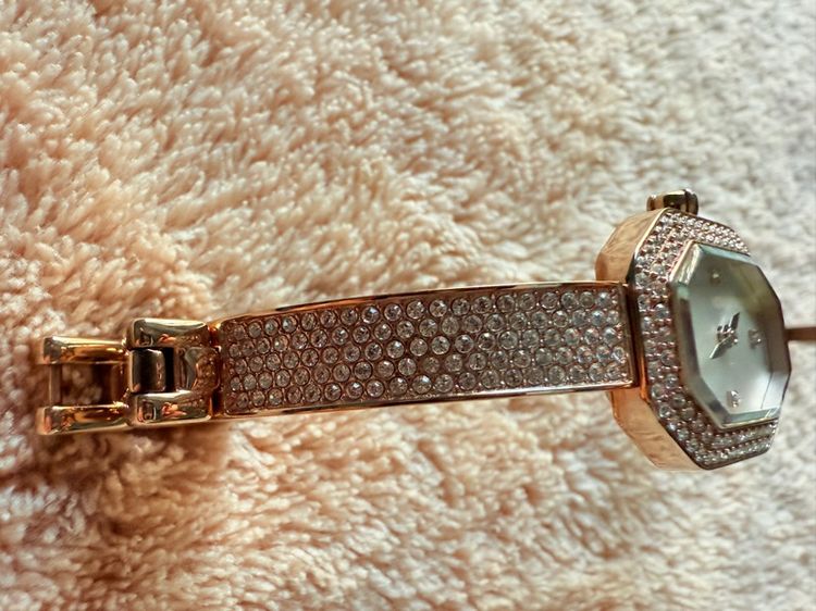 SWAROVSKI WATCH Champagne gold  รูปที่ 9