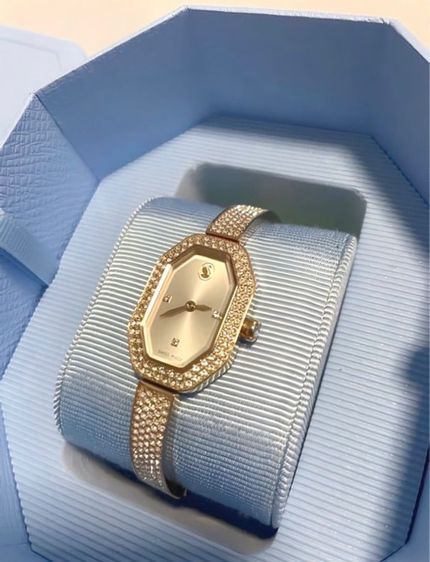 SWAROVSKI WATCH Champagne gold  รูปที่ 13