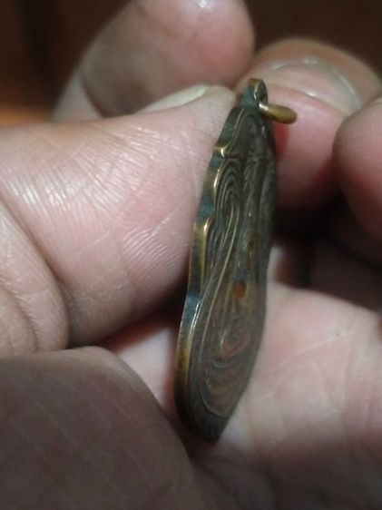 พระพุทธชินราชวัดโพธารามจังหวัดนครสวรรค์เนื้อทองแดงเก่าห่วงเชื่อมขอบอัดกระบอก รูปที่ 5