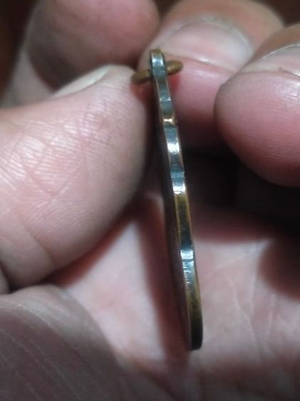 พระพุทธชินราชวัดโพธารามจังหวัดนครสวรรค์เนื้อทองแดงเก่าห่วงเชื่อมขอบอัดกระบอก รูปที่ 4