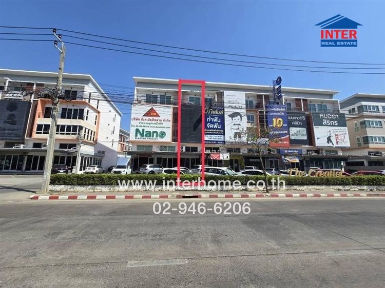 อาคารพาณิชย์ 4.5 ชั้น 24 ตร.ว. หมู่บ้านเดอะครีเอเทียร์ ซอยสุไลมาน ถนนพระยาสุเรนทร์ ถนนปัญญาอินทรา ถนนรามอินทรา เขตคลองสามวา กรุงเทพมหานคร