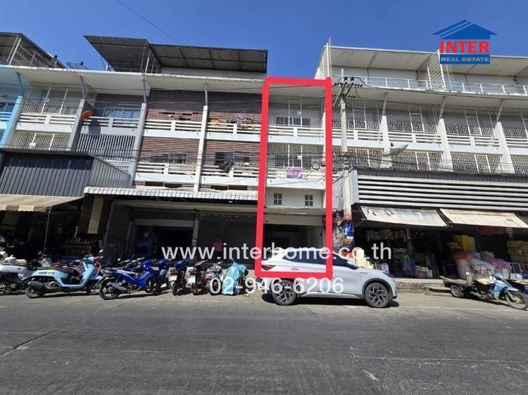 อาคารพาณิชย์ 3.5 ชั้น 16.1 ตร.ว โครงการตลาดไท (โซนตลาดผลไม้ตามฤดู) ซอยเทพกุญชร2 ถนนพหลโยธิน ถนนคลองหลวง คลองหลวง ปทุมธานี