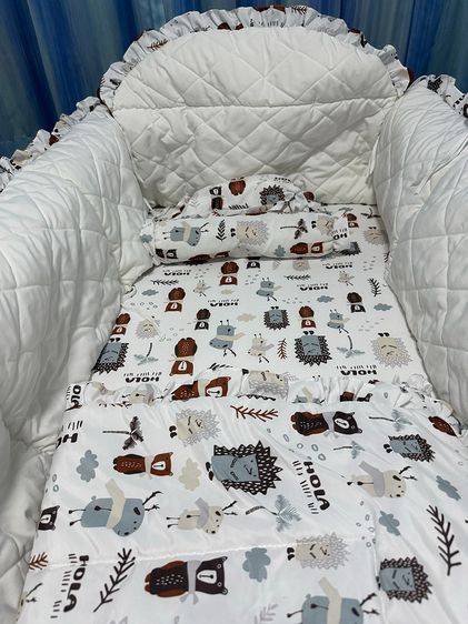 ส่งต่อเตียงเด็ก Camera สภาพนางฟ้า พร้อมเซ็ทผ้าปู ผ้าห่ม ราคาเพียง 4,900 บาท รูปที่ 8