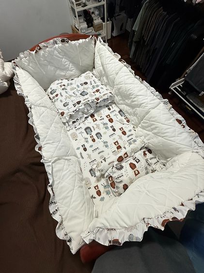 ส่งต่อเตียงเด็ก Camera สภาพนางฟ้า พร้อมเซ็ทผ้าปู ผ้าห่ม ราคาเพียง 4,900 บาท รูปที่ 7