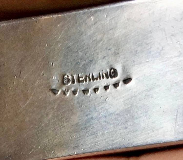  กำไลเงินแท้ 925  งานชนเผ่า งานนอกเก่าแท้หนักๆตันๆสภาพสวย หน้าแกะลาย handmade รายละเอียดดีด้านข้างแต่ง turkoint และปะการัง งานเก่าหายาก รูปที่ 16