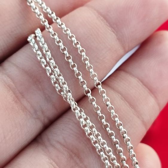 🔖สร้อยพร้อมจี้ แบรนด์ AVON จี้ตอกโค๊ตSP เพชรครบ ของจริงสวยมาก งานจากญี่ปุ่น  รูปที่ 6