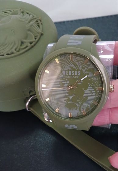 เขียว อื่นๆ นาฬิกา VERSUS VERSACE Domun Green 44mm. Strap watch