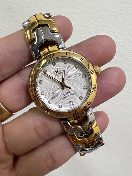 TAG HEUER LINK หน้าเพชร ออโตเมติก  รูปที่ 3