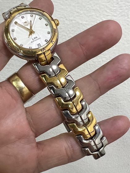 TAG HEUER LINK หน้าเพชร ออโตเมติก  รูปที่ 6