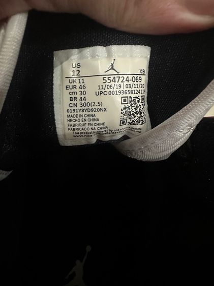 รองเท้าผ้าใบ Nike Air Jordan Mid Chicago Black Toe รูปที่ 6