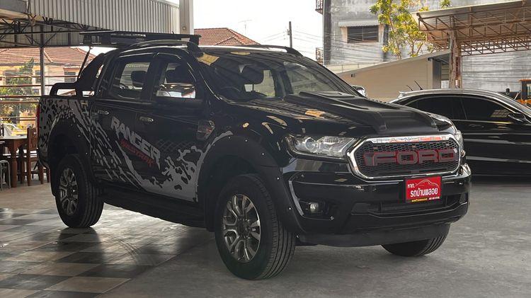 Ford Ranger 2019 2.2 Hi-Rider XLT Pickup ดีเซล ไม่ติดแก๊ส เกียร์ธรรมดา ดำ รูปที่ 3