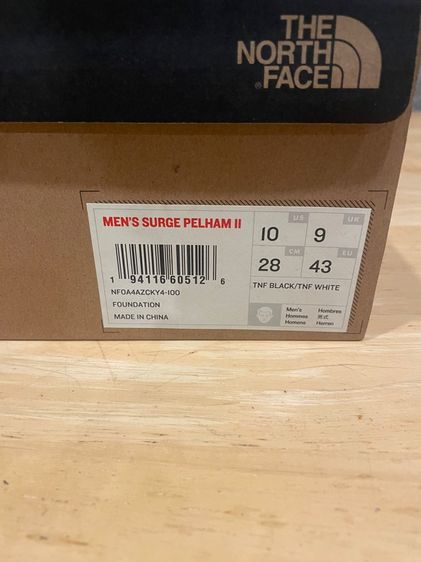 The North Face Surge Pelham ll size.10 รูปที่ 6