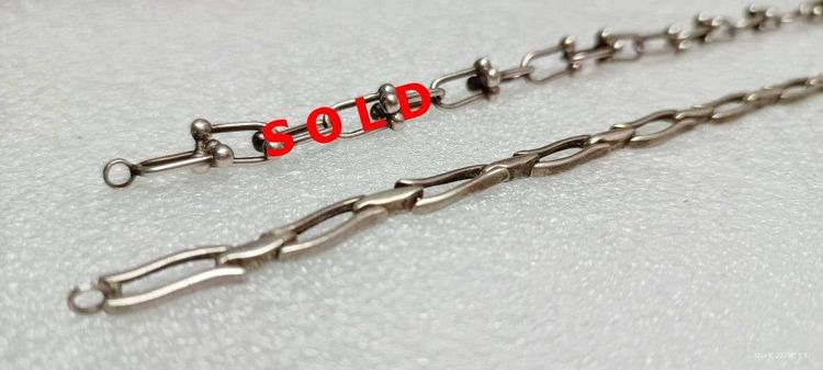 สร้อยข้อมือเงินแท้ ลายสวย