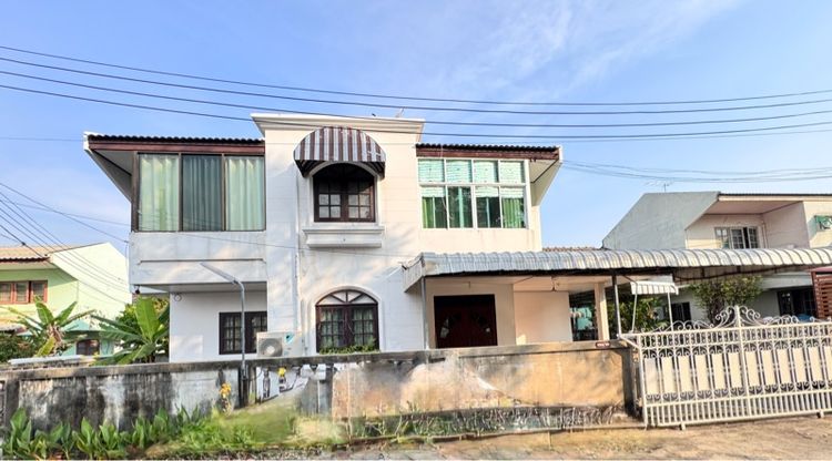 ขายบ้านเดี่ยว ใกล้ศาลอาญาตลิ่งชัน เนติบัณฑิตยสภา สำนักงานขนส่ง 2 สถานีขนส่งสายใต้ใหม่ พักอาศัย โฮมออฟฟิศ เลขที่บ้านสวย 222 22 ม.7