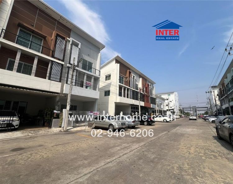 ทาวน์โฮม 3 ชั้น 21.3 ตร.ว หมู่บ้านอาร์เคพาร์ค รามอินทรา-ซาฟารี ซอยเลียบคลองสองซ.22 ถนนรามอินทรา ถนนพระยาสุเรนทร์ เขตคลองสามวา กรุงเทพมหา รูปที่ 3