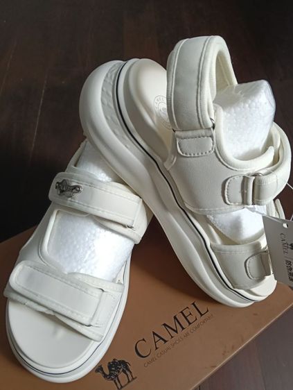 Cameljeans รองเท้าแตะแพลตฟอร์ม ลําลอง นิ่ม เหมาะกับเดินชายหาด สําหรับผู้หญิง  รูปที่ 2