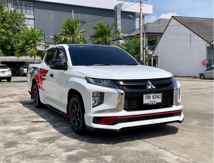 Mitsubishi Triton 2023 2.5 GLX Pickup ดีเซล เกียร์ธรรมดา ขาว รูปที่ 3