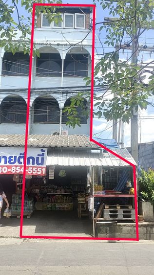 ขายตึกแถว ซอยตลาดบางกะปิ พร้อมแผงหมู 3 ก้อน สัญญา อีก 7 ปี ค้าขายได้เลย