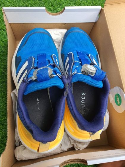 รองเท้าผ้าใบเด็กโตแบรนด์เนมสภาพดีหมดมีรอยใช่งานบ้าง้ล็กน้อย รูปที่ 7