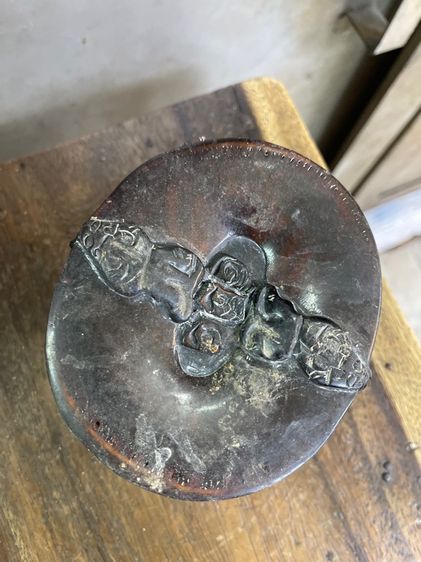 รูปปั้นทองเหลือง เก่าสะสมA1 รูปที่ 8