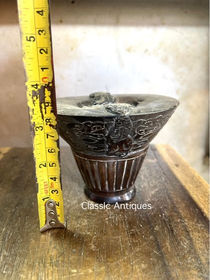 รูปปั้นทองเหลือง เก่าสะสมA1 รูปที่ 11