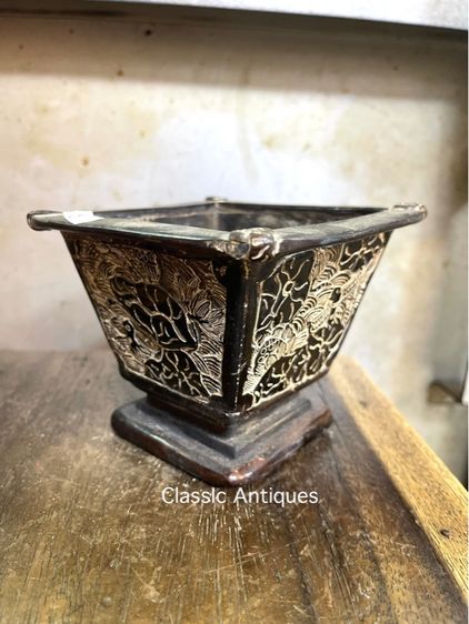 จอกน้ำชา แกะสลักจากเขาสะสมA2