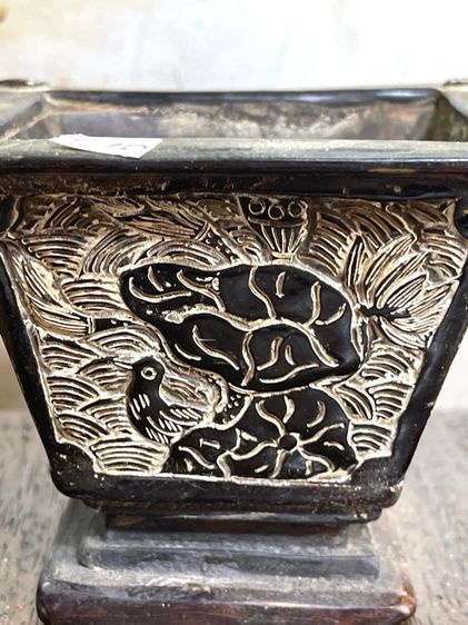 จอกน้ำชา แกะสลักจากเขาสะสมA2 รูปที่ 6