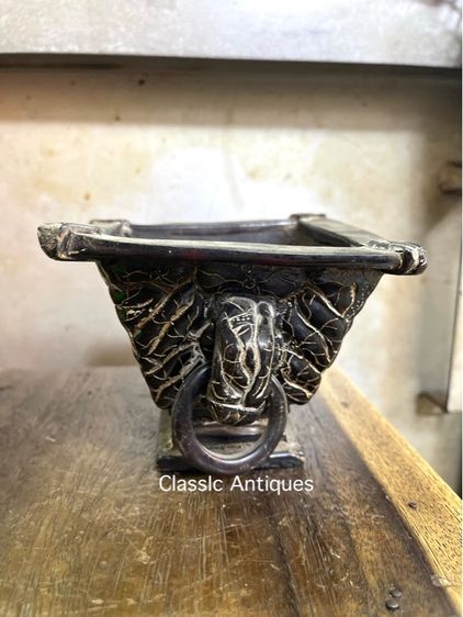 จอกน้ำชา แกะสลักจากเขาสะสมA1 รูปที่ 5