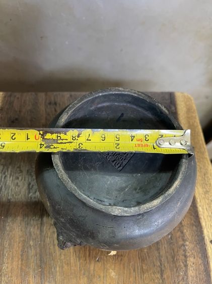 กระถาง หัวสิงห์ ทองเหลืองสะสม รูปที่ 13