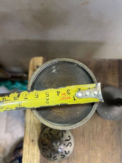 กระถาง กำยาน  ทองเหลืองสะสม A82 รูปที่ 10