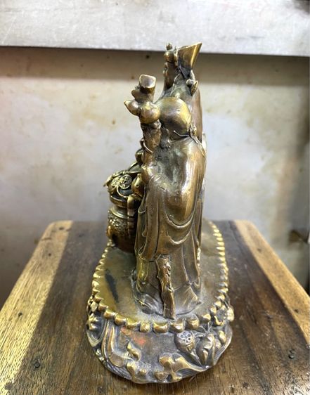 เทพเจ้า ฮกลกซิ่ว ทองเหลืองA6 รูปที่ 8